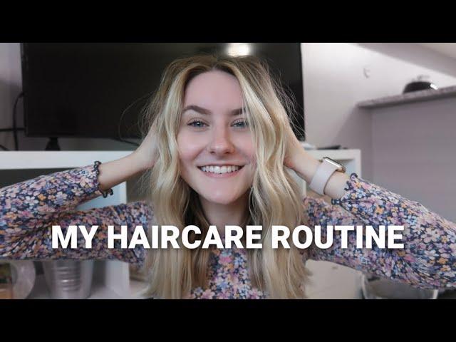 My Haircare Routine for BLEACHED BLONDE HAIR! | Reiley Collier