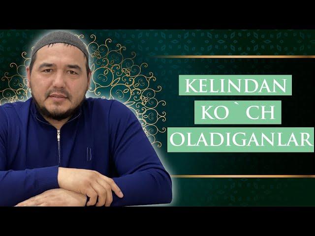 Shukurulloh Domla - Kelin tomondan ko’ch olgani boradiganlar