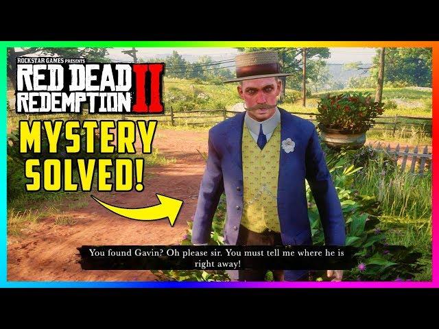 FINDING GAVIN Mystery Solved In Red Dead Redemption 2 - Secret Clues Reveal What Happened To Him!