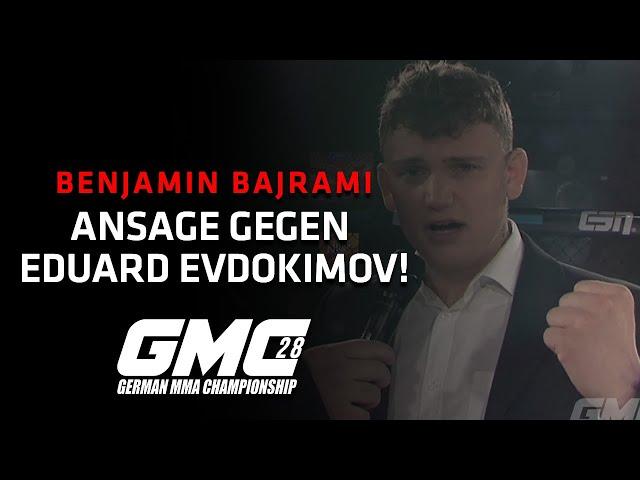 Benjamin Bajrami fordert Eduard Evdokimov bei #GMC28