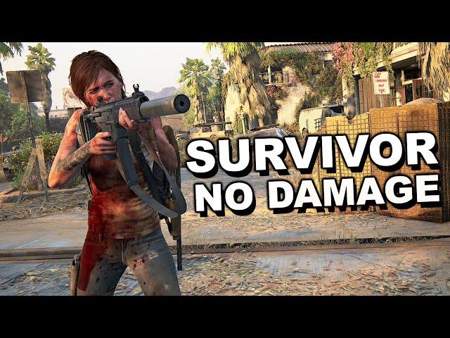 The Last of Us 2 - "THE RESORT" Ellie Aggressive Gameplay (Survivor / No Damage)