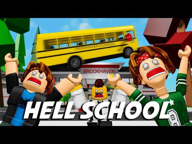 HELL SCHOOL    ALL EPISODES / ROBLOX Brookhaven RP - FUNNY MOMENTS