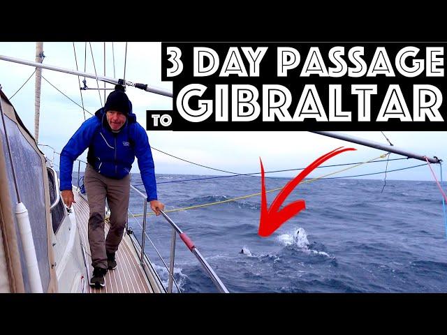 Sailing from Palma, Mallorca - 3 day passage to Gibraltar / Sailing Aquarius Ep. 181