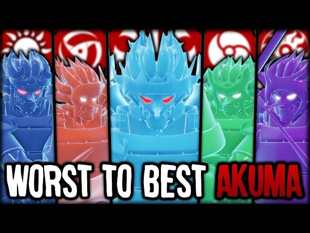 ALL Akumas *RANKED* From WORST To BEST | Shinobi Life 2 Bloodline Tier List