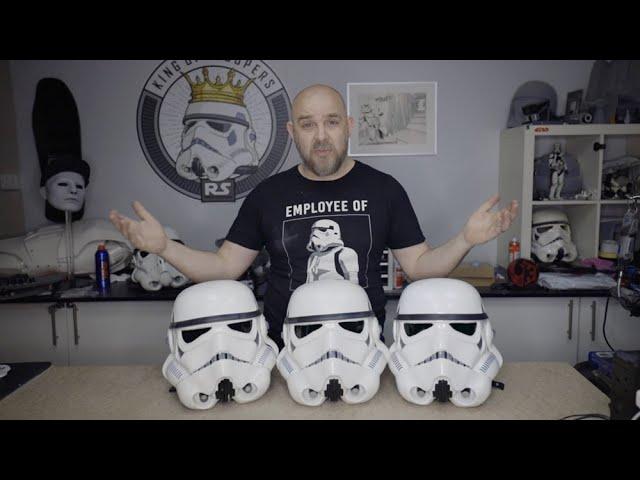 Stormtrooper Helmet Comparison - S05E21 - RS Prop Masters