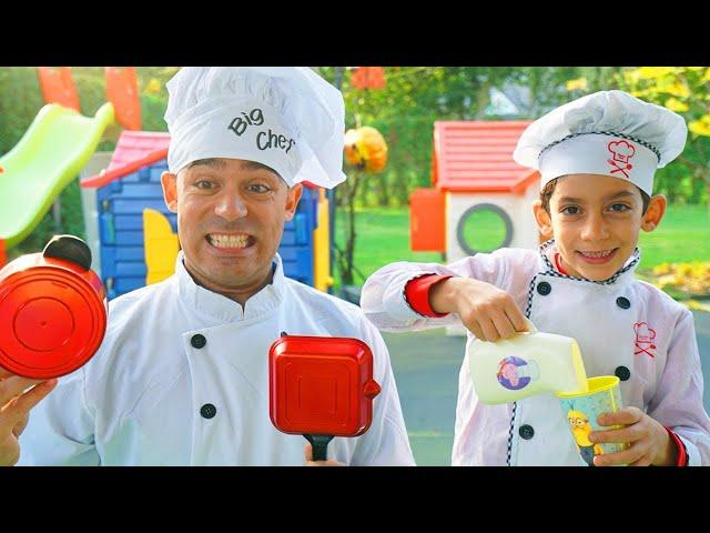 Jason y Alex juegan con cocina de juguetes | Colección de videos para niños!