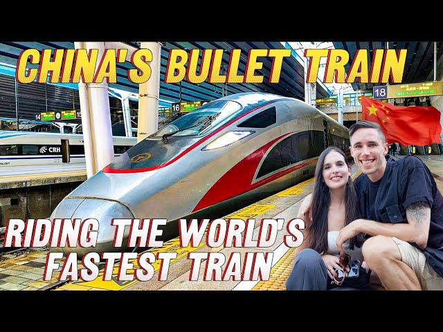 Stressful ride on the world's FASTEST train in China  | Shanghai to Beijing 2024