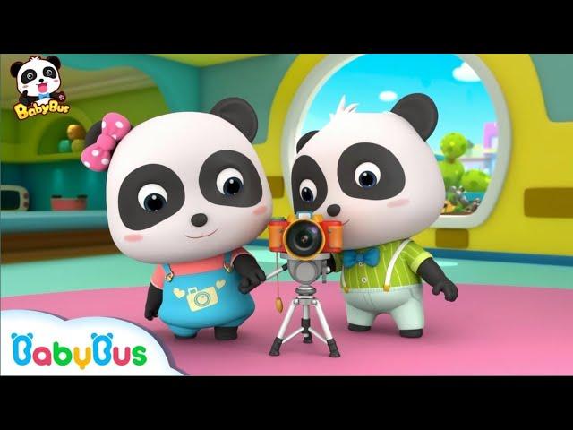 Baby Panda Photographer - Learn How to Use Photographic Equipment! | BabyBus Games