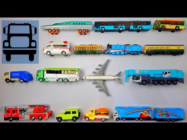 Street Vehicles Toys Collection for Kids with Tomica Siku and Trains