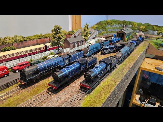 400th Video : A Brace of B12s and All My Other Blue Steam Locos