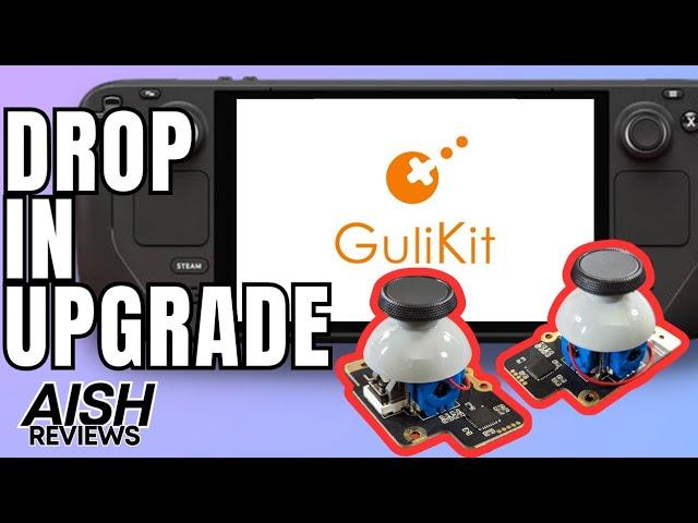 Upgrade Your Steam Deck with GuliKit's NEW Solder-Free Hall Sticks