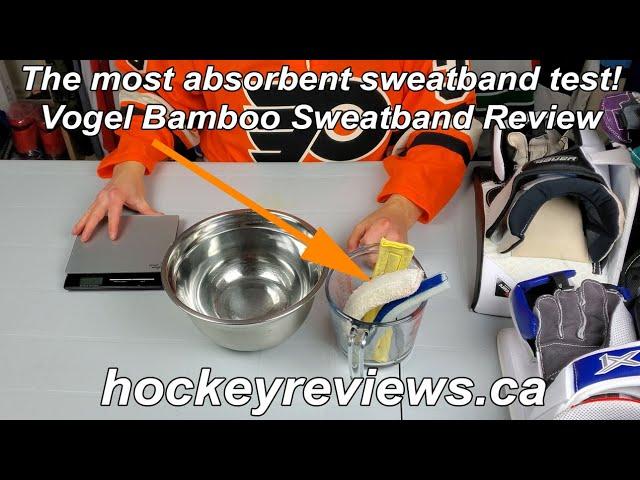 The best sweatband I've ever used & the most absorbent! Vogel Hockey Bamboo Sweatband Review