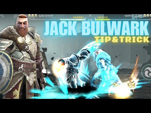 How to Use Psycho Bulwark effectively in Shadow Fight 4 Arena | Shadow Fight 4 Jack Bulwark | SFA