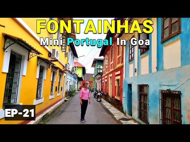 Fontainhas, Latin Quarter In Panjim | Goa's Famous Panjim Church | Panjim City Tour | Vikram Xplorer