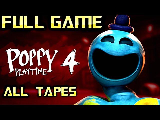 Poppy Playtime Chapter 4 UPDATED | Full Game 4K Walkthrough | No Commentary