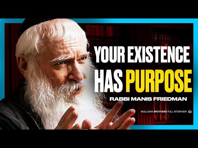 Embracing Purposeful Living: Rabbi Manis Friedman's Blueprint for Life [4K] Full Interview