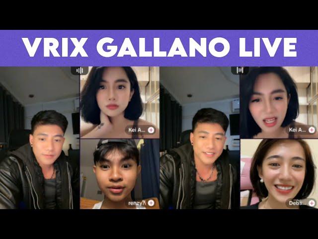 DADDY V & KEI AGITANO | VRIX GALLANO TIKTOK LIVE