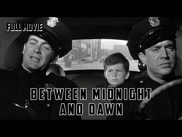 Between Midnight and Dawn | English Full Movie | Crime Drama Film-Noir