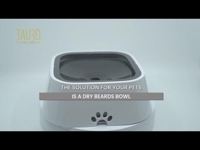 Splash-Proof Water Bowl for Pets | Tauro Pro Line