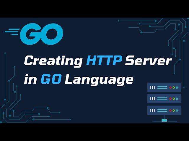 How to create http server restapi in go language