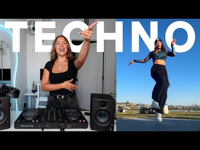 TECHNO SHUFFLE MIX | Dancing to my own DJ set (Fri Vibes Vol 2)