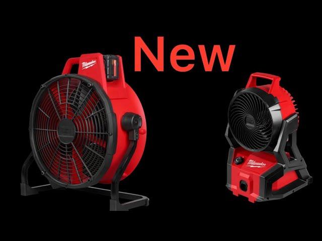 Milwaukee Tool 18 inch And M18 PACKOUT Fans