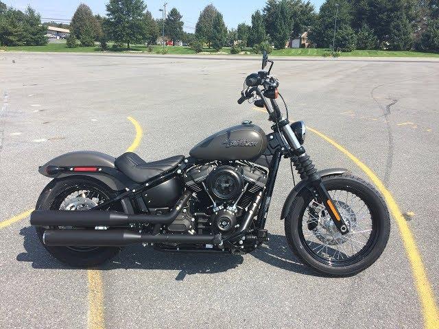 2019 Harley-Davidson FXBB Street Bob- Industrial Gray Denim