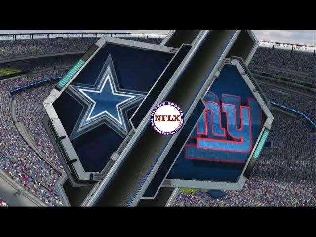 NFLX 2012 Season Week 7 - Dallas Cowboys (2-4) @ New York Giants (3-2)