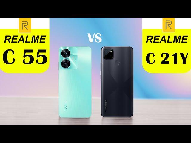 realme c21y vs realme c55