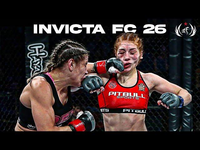 Brazil DOMINATES at Invicta FC 26 (Full Event)