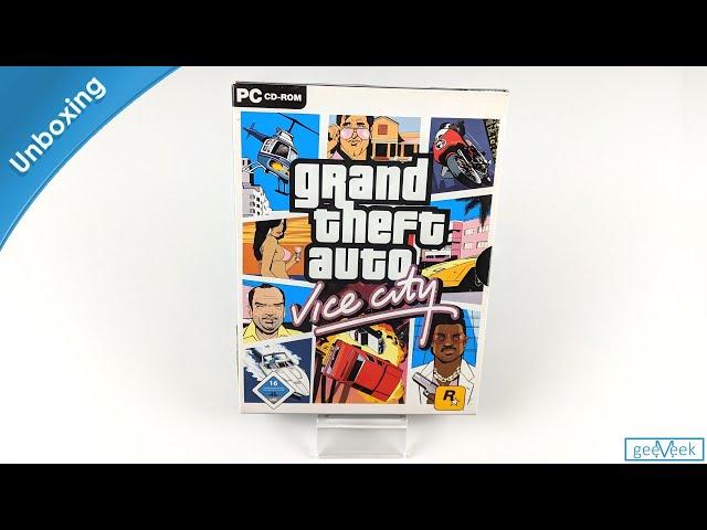 GTA Vice City - PC Unboxing (German Version)