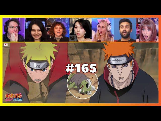 Naruto Shippuden Episode 165 | Pain's Speech! | Reaction Mashup ナルト 疾風伝