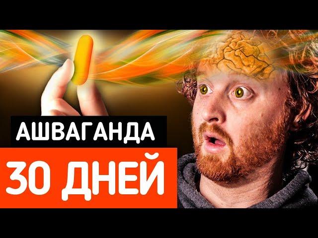 АШВАГАНДА. ПРИНИМАЛ АШВАГАНДУ МЕСЯЦ. КАК СТАТЬ СПОКОЙНЫМ?