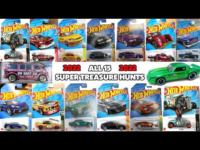 Complete Hot Wheels 2022 Super Treasure Hunt List!