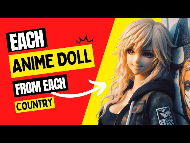 ANIME WAIFUS GET ACTION FIGURE MAKEOVERS! (A.I. Does It ALL!)