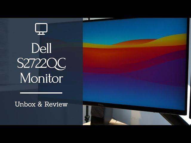 Dell S2722QC 4K USB-C Monitor [Unbox + Review]