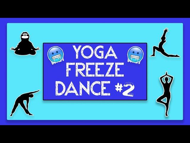 PE Games: Yoga Freeze Dance #2