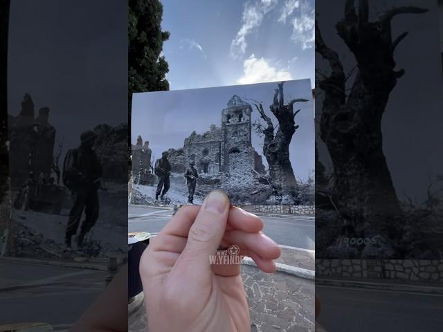 Italy 1944 Then and Now #thenandnow #ww2 #italy