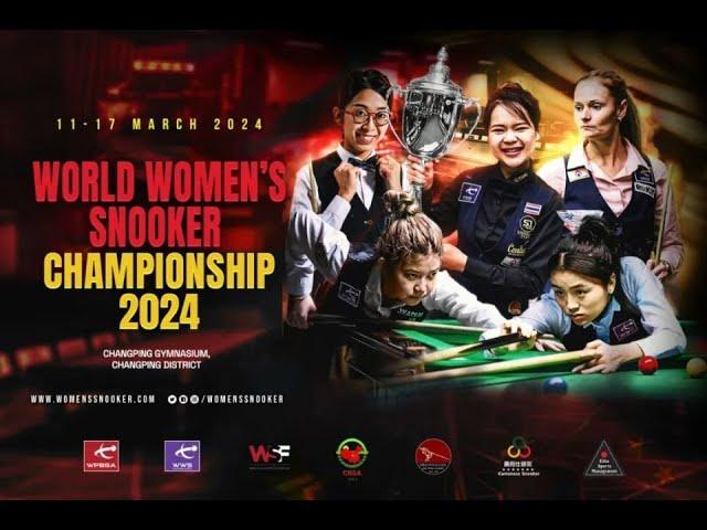 World Women's Snooker Championship 2024丨Final丨Bai Yu Lu(CHN) VS Mink Nutcharut(THA)丨Best of 11
