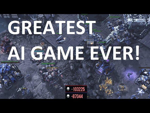 130,000 APM GREATEST AI GAME! - Starcraft 2 AI - BenBotBC vs ANIBot