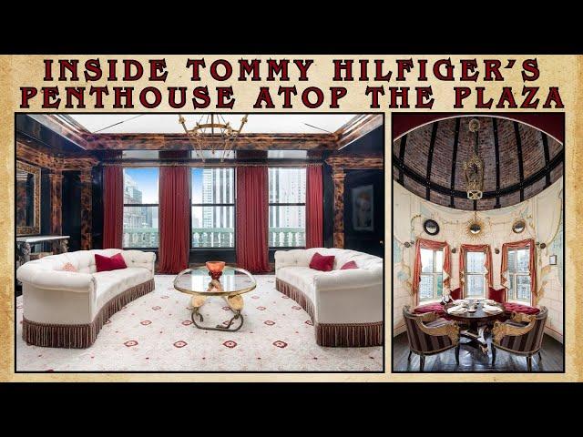 Inside Tommy Hilfiger's Penthouse Atop the Plaza, NYC #Plaza #nyc