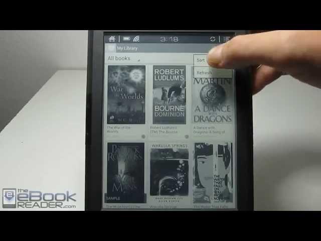 Google Play Books App on Onyx Boox T68 Lynx