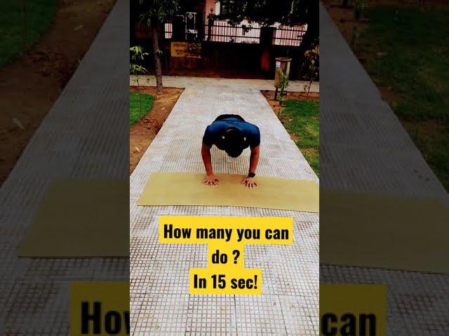 15 second pushups challange 20 pushups challange!! 