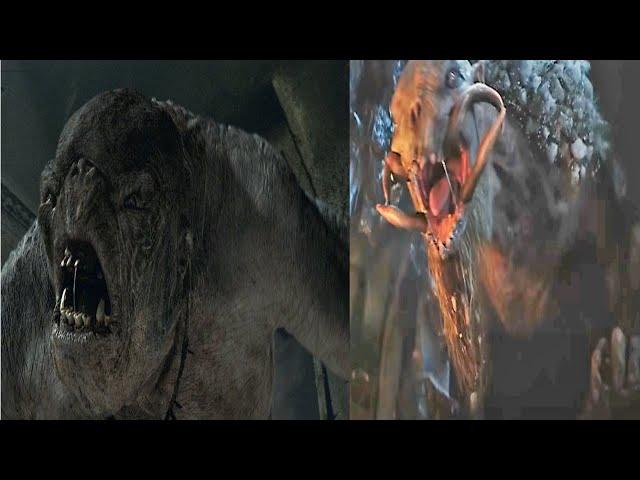 LOTR vs. RoP - Troll Scene