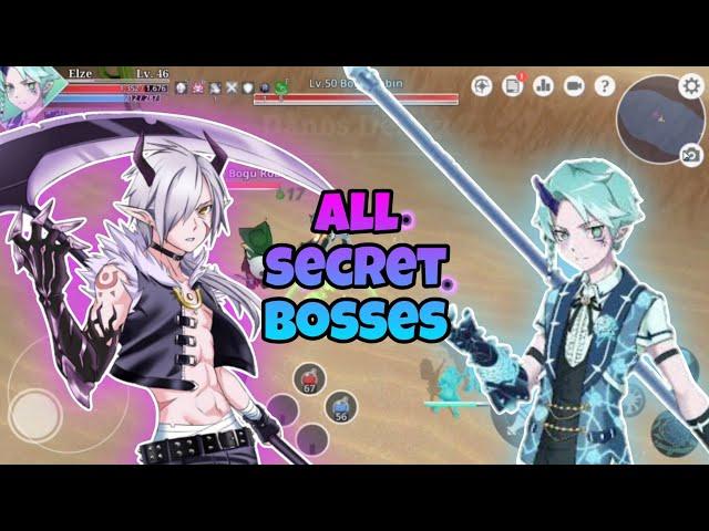 Zerav Elze vs All secret bosses | EPIC CONQUEST 2