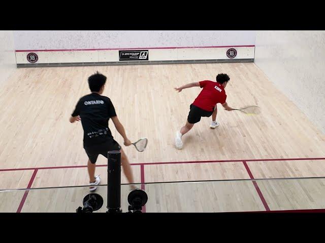 Navin Kerr v Jack Chen--Final-BU15 Junior Squash Champs.