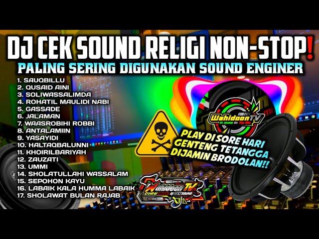 [NON-STOP] DJ CEK SOUND RELIGI VIRALL TERBARU 2023 - FULLBASS GLERR ‼️