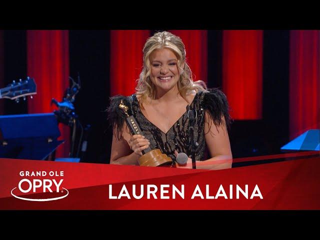 Lauren Alaina's Opry Member Induction | Inductions & Invitations | Opry