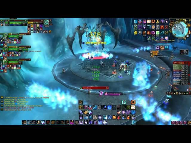 World of warcraft - icc 25 man first boss