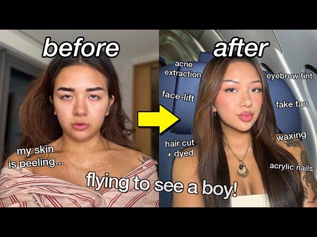 EXTREME 24-HOUR GLOW UP TRANSFORMATION TO MEET A BOY...